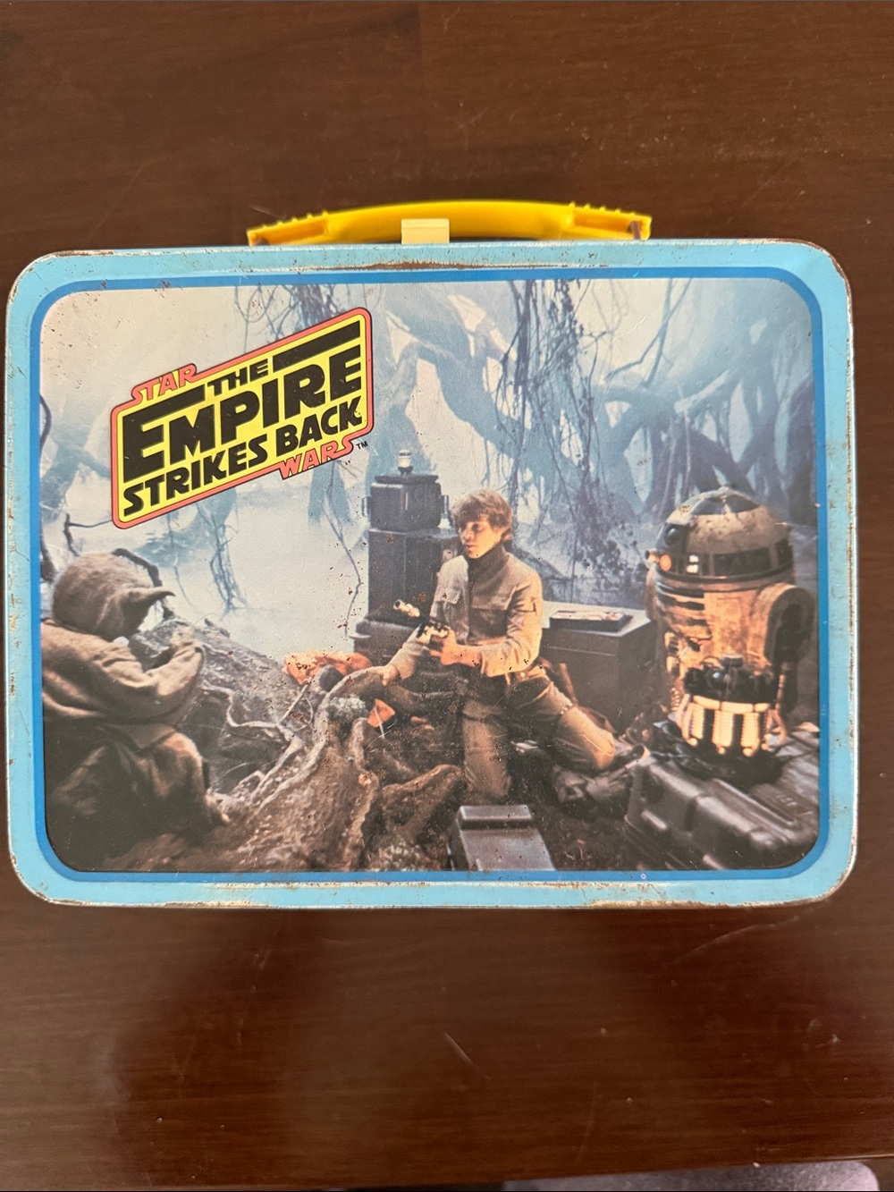 The Empire Strikes Back vintage metal lunchbox